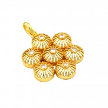 High Fashion Designer Zircon  Stone  Seated Pendent - Exquisite Style | Timeless Elegance
